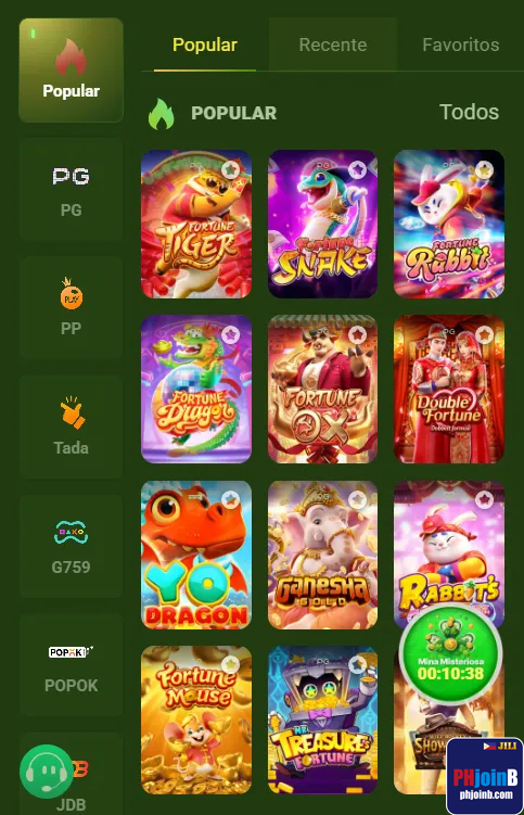 phjoinb - interativos caça-níqueis para experimentar